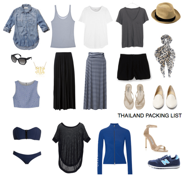 The Ultimate Packing List for Thailand Feathers and Stripes