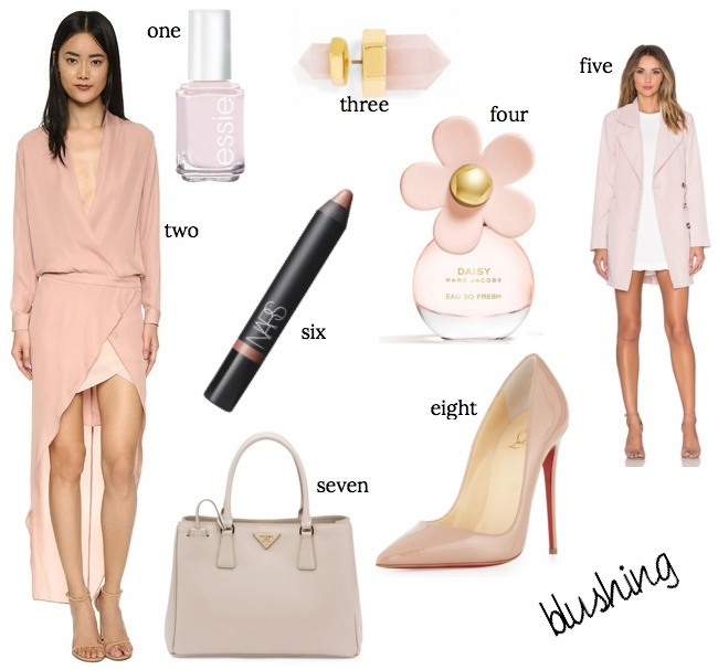 pink dress bag