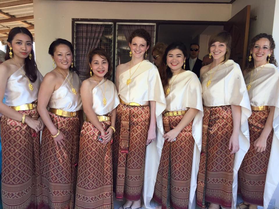 Thai wedding ceremony