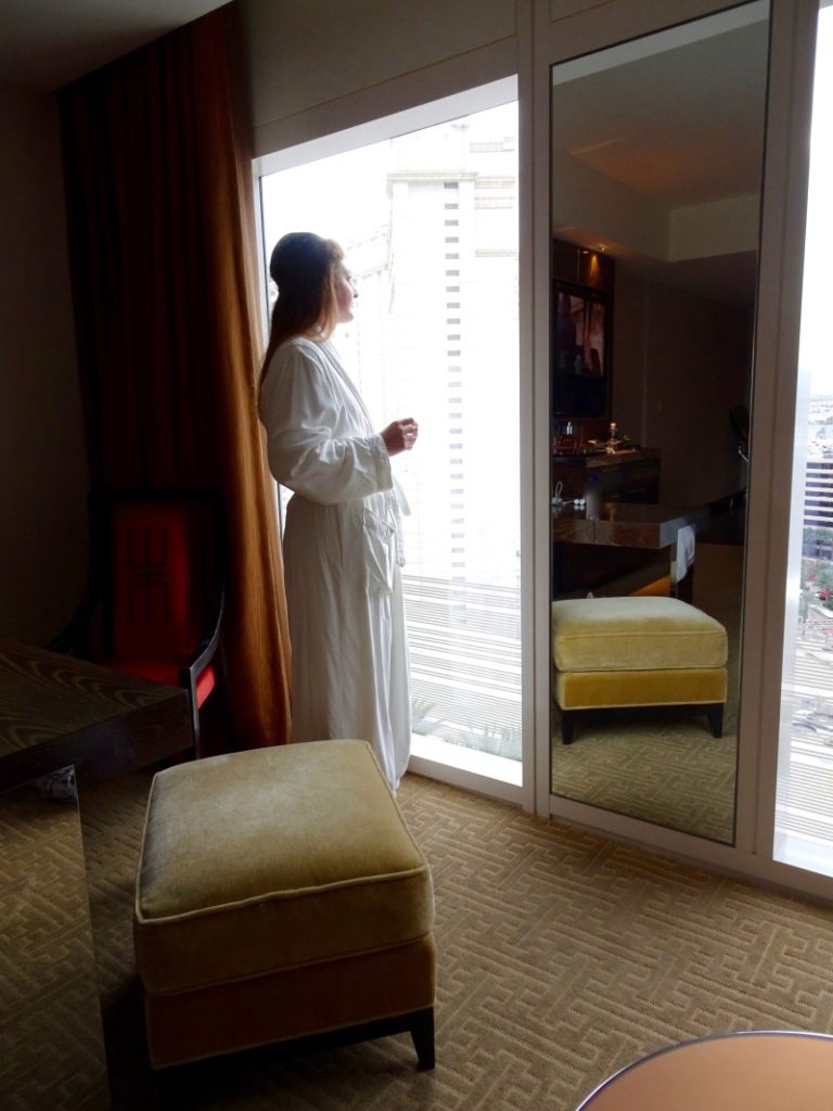 Mandarin Oriental Hotel Las Vegas review featured by top Boston travel blog, Feathers and Stripes