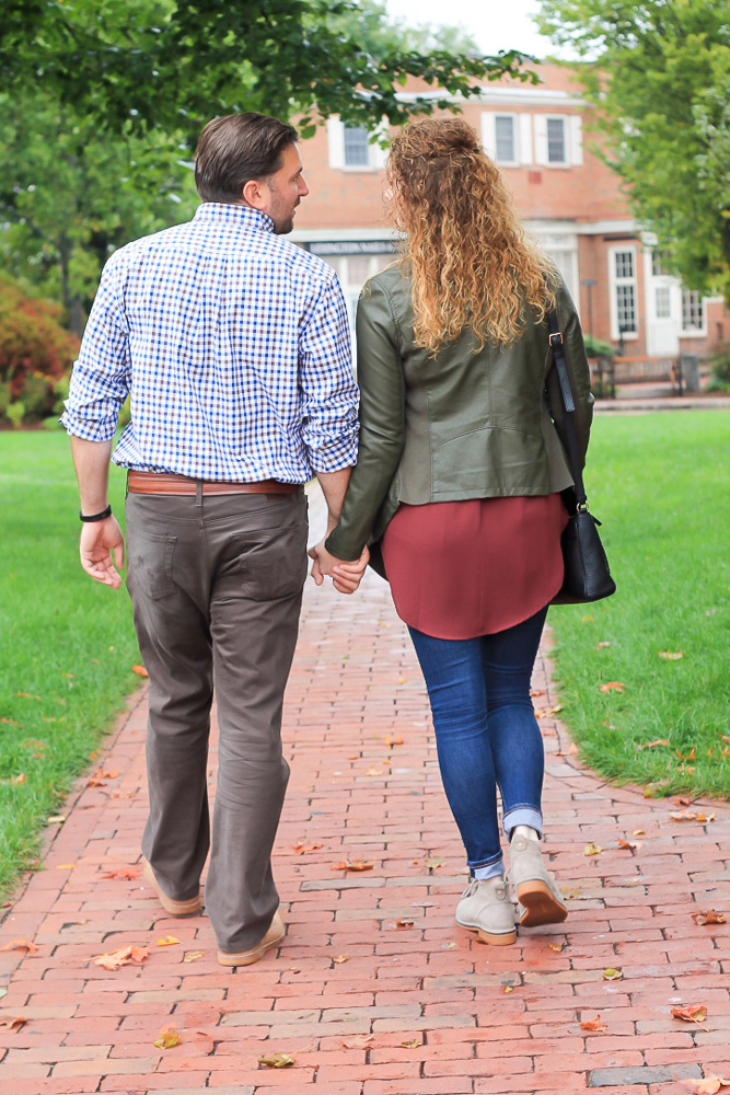 his and hers casual style with Hush Puppies // feathersandstripes.com