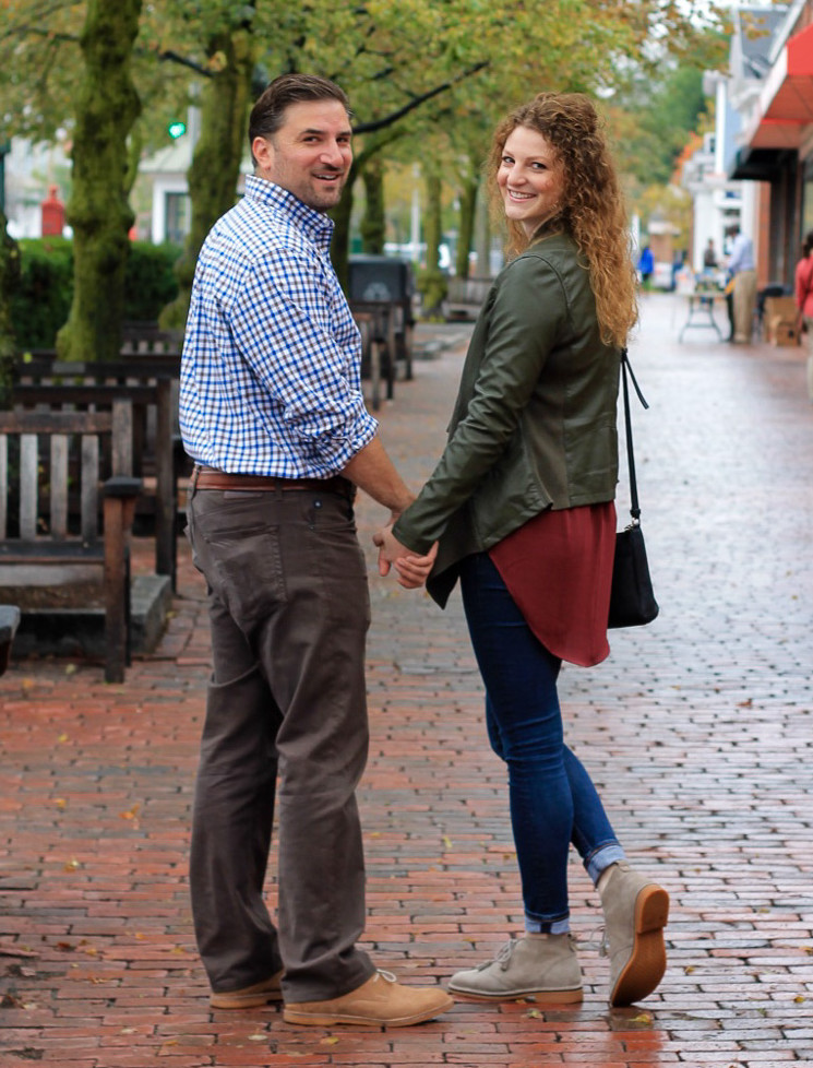 his and hers casual style with Hush Puppies // feathersandstripes.com