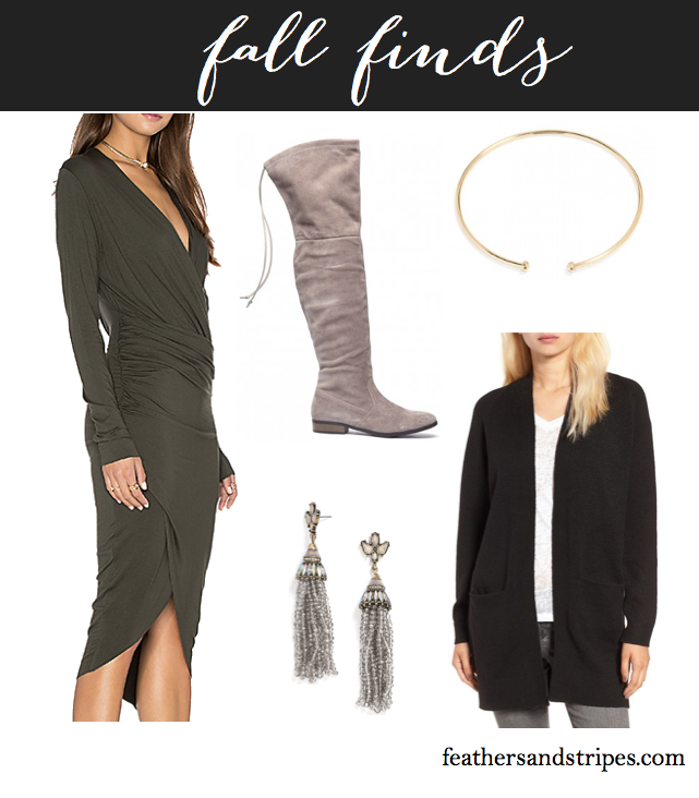 Fall purchases from Nordstrom, Revolve, Sole Society, & Baublebar // feathersandstripes.com