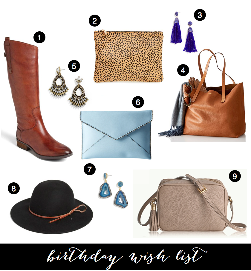 birthday wish list // feathersandstripes.com