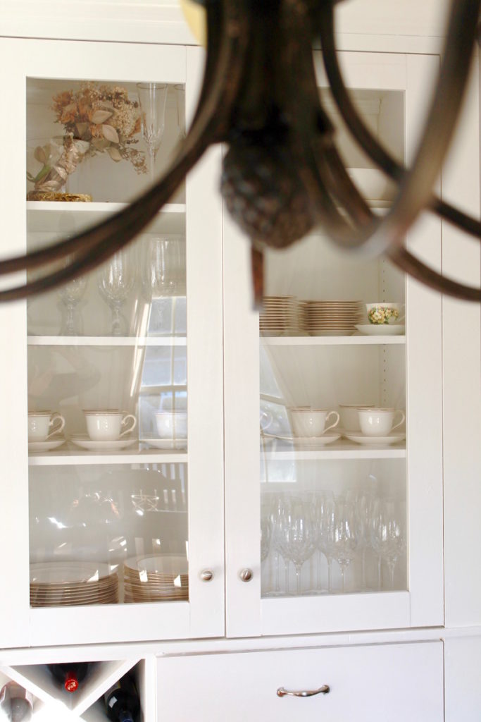Dining room china cabinet