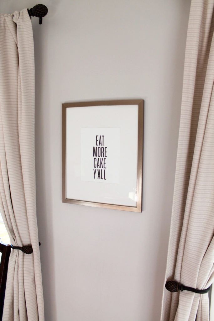 Eat More Cake Y'all Print