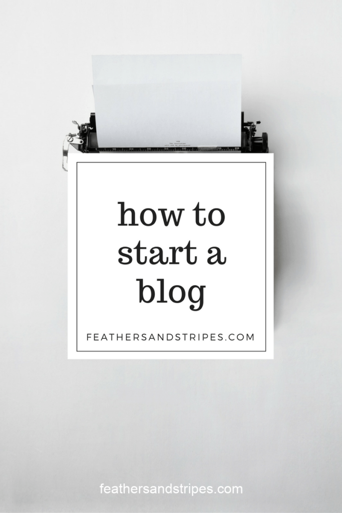 how to start a blog! 5 easy steps