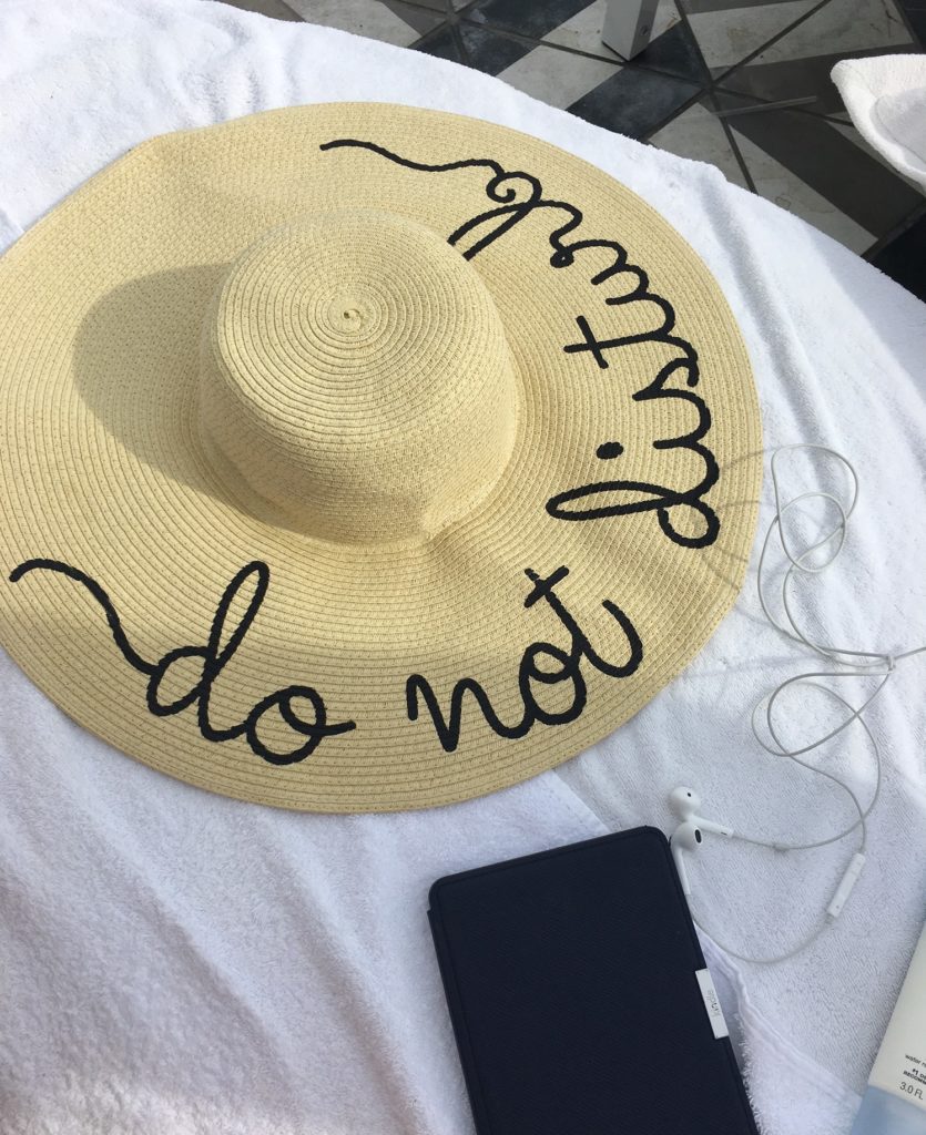 "Do not disturb" hat under $20!