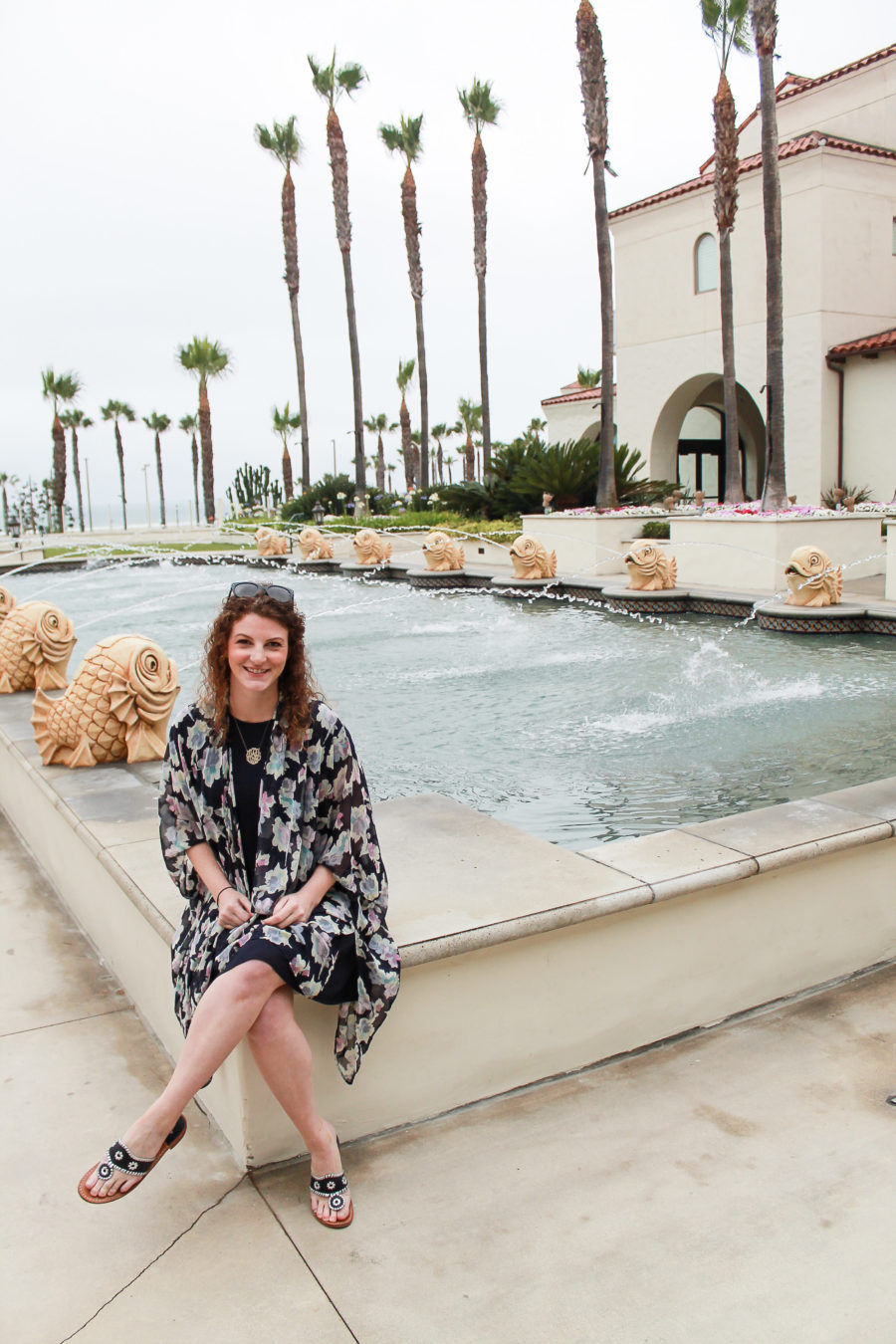 Maternity dress and kimono