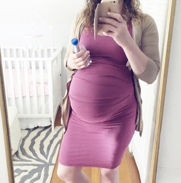 https://www.feathersandstripes.com/wp-content/uploads/2017/09/pink-maternity-dress.jpg