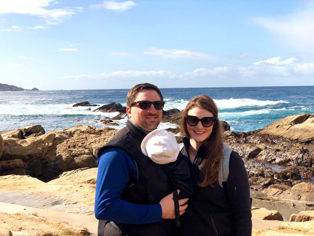 family hike at Point Lobos
