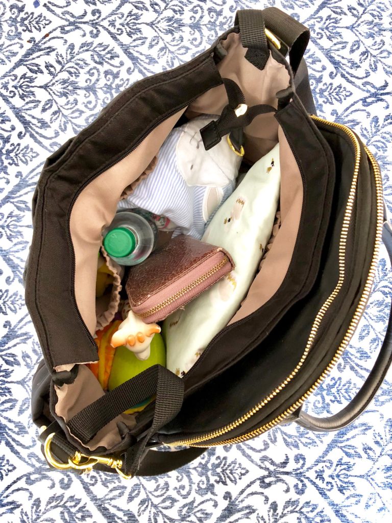 What's in my Diaper Bag - Lemon Stripes