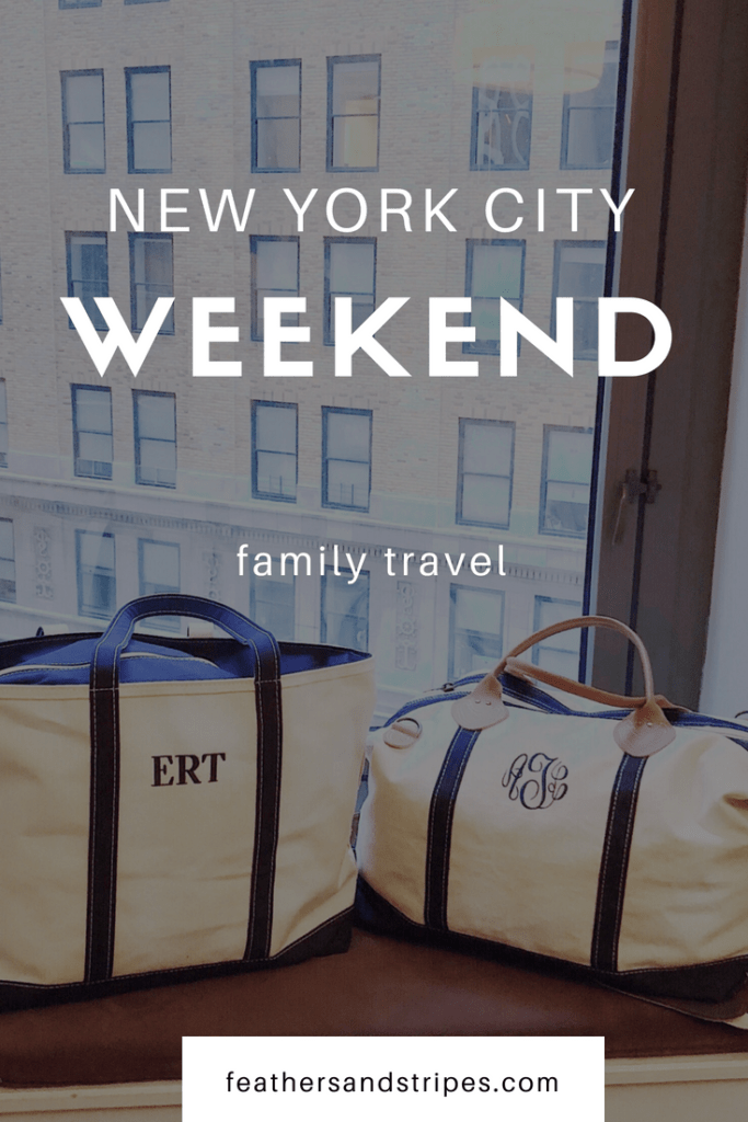 NYC weekend (family travel)