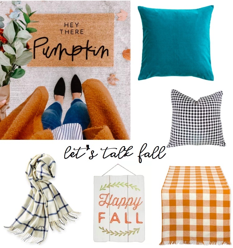 Fall Home Decor Trends featured by popular Boston lifestyle blogger Feathers and Stripes