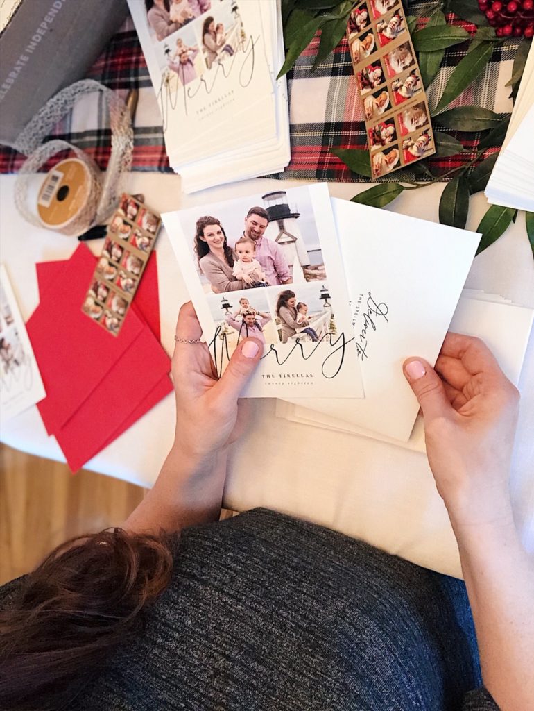 our gorgeous Minted family Christmas card 2018