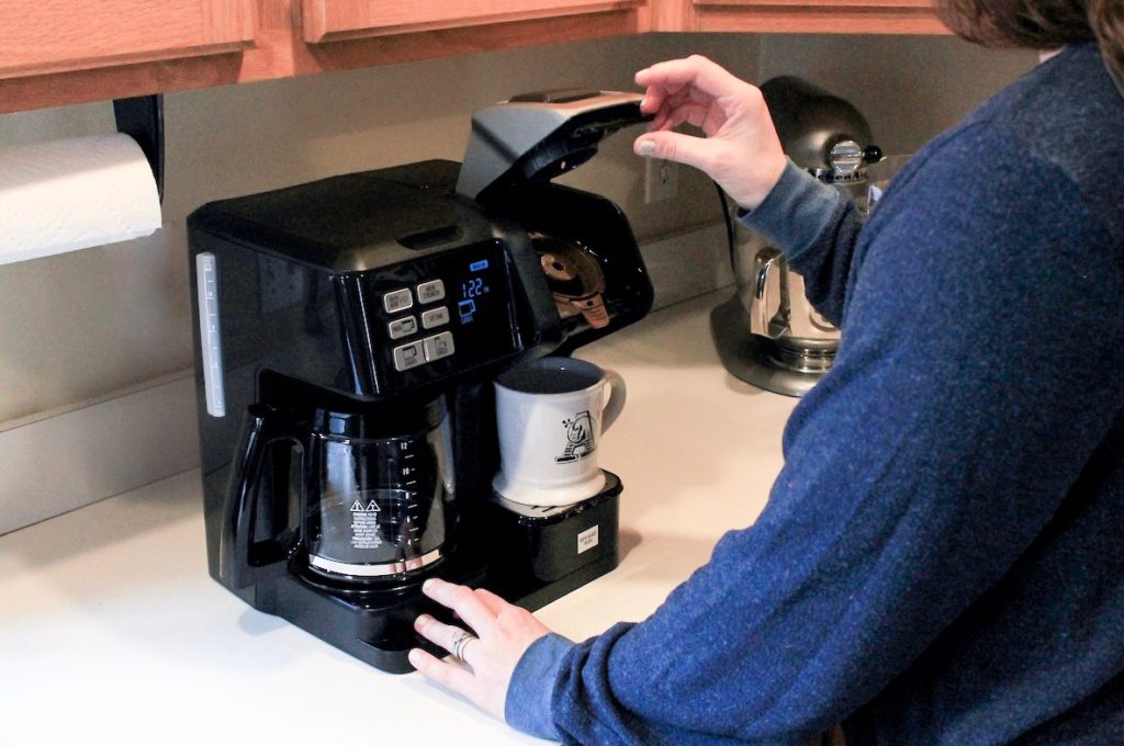 best coffee maker for pods and brew under $100 - Hamilton FlexBrew Coffee Maker