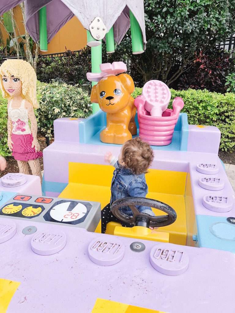 LEGOLAND Florida review - a day trip with a toddler! How to get there, what rides your toddler will love, and other details you need to know before you go.