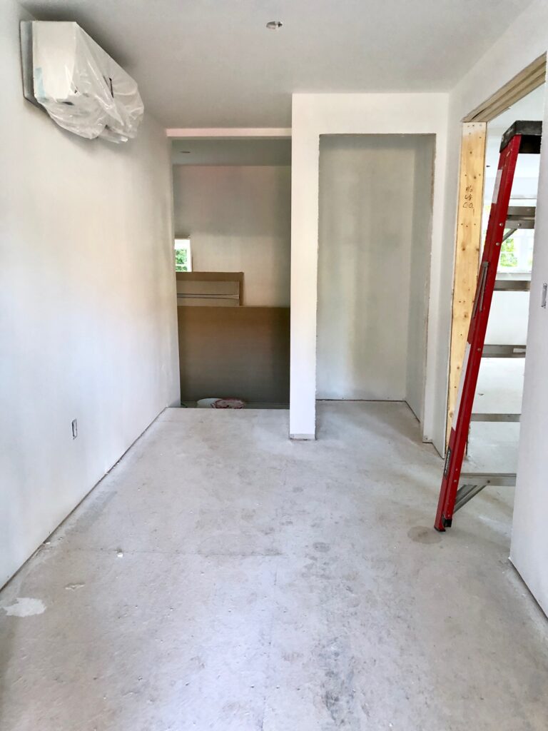 house entryway - new entryway - entryway addition - cape house entryway